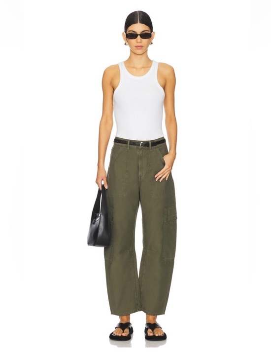 Citizens Of Humanity Denim - Citizens of Humanity Marcelle Cargo Pants in Green